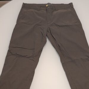 Eddie Bauer Men's Olive Chinos W38 L34